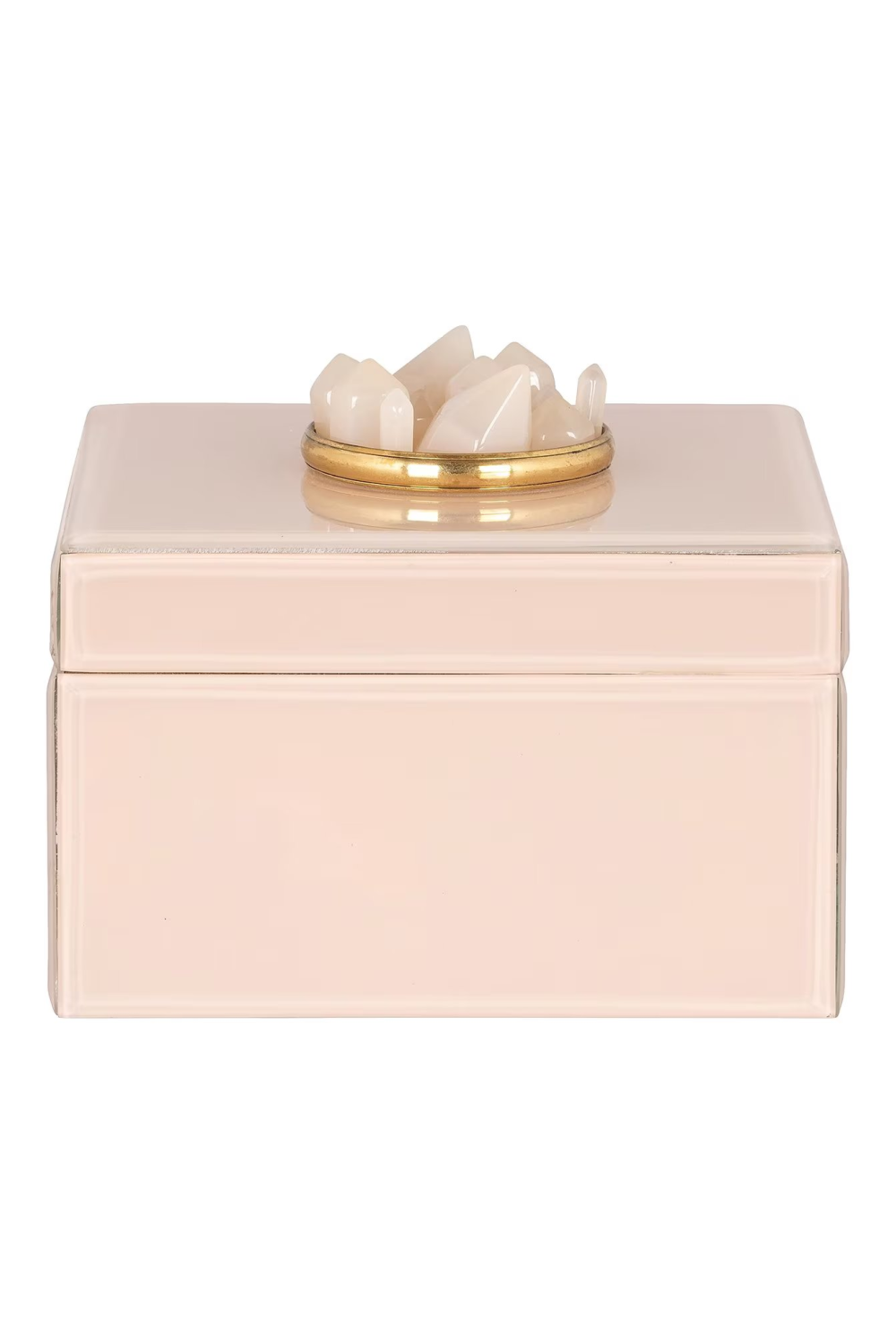 Pink Glass Storage Box | Richmond Interiors Jalisa | Oroa.com