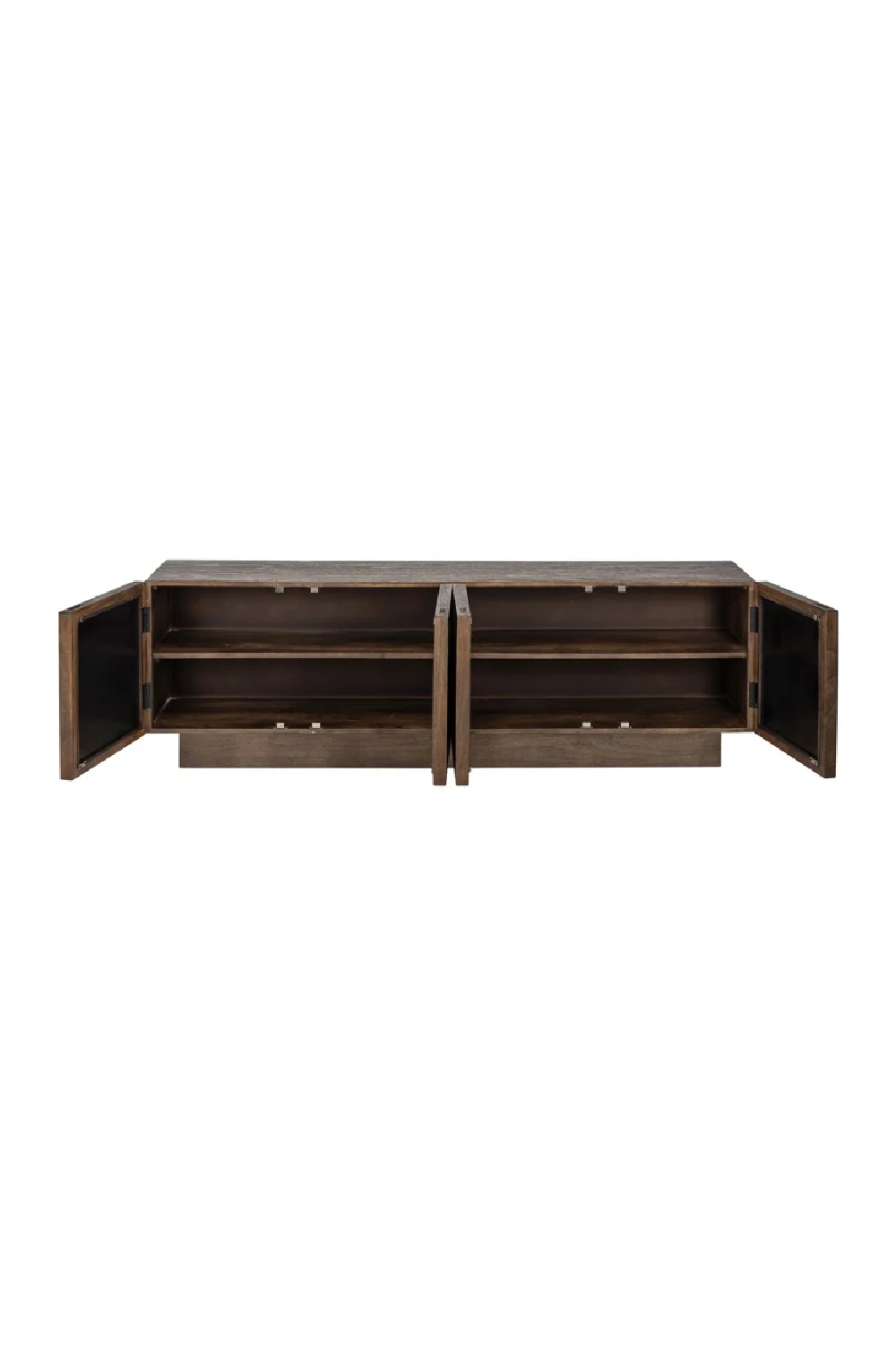 Mango Wood 4-Door TV Unit | Richmond Interiors Bryant | Oroa.com