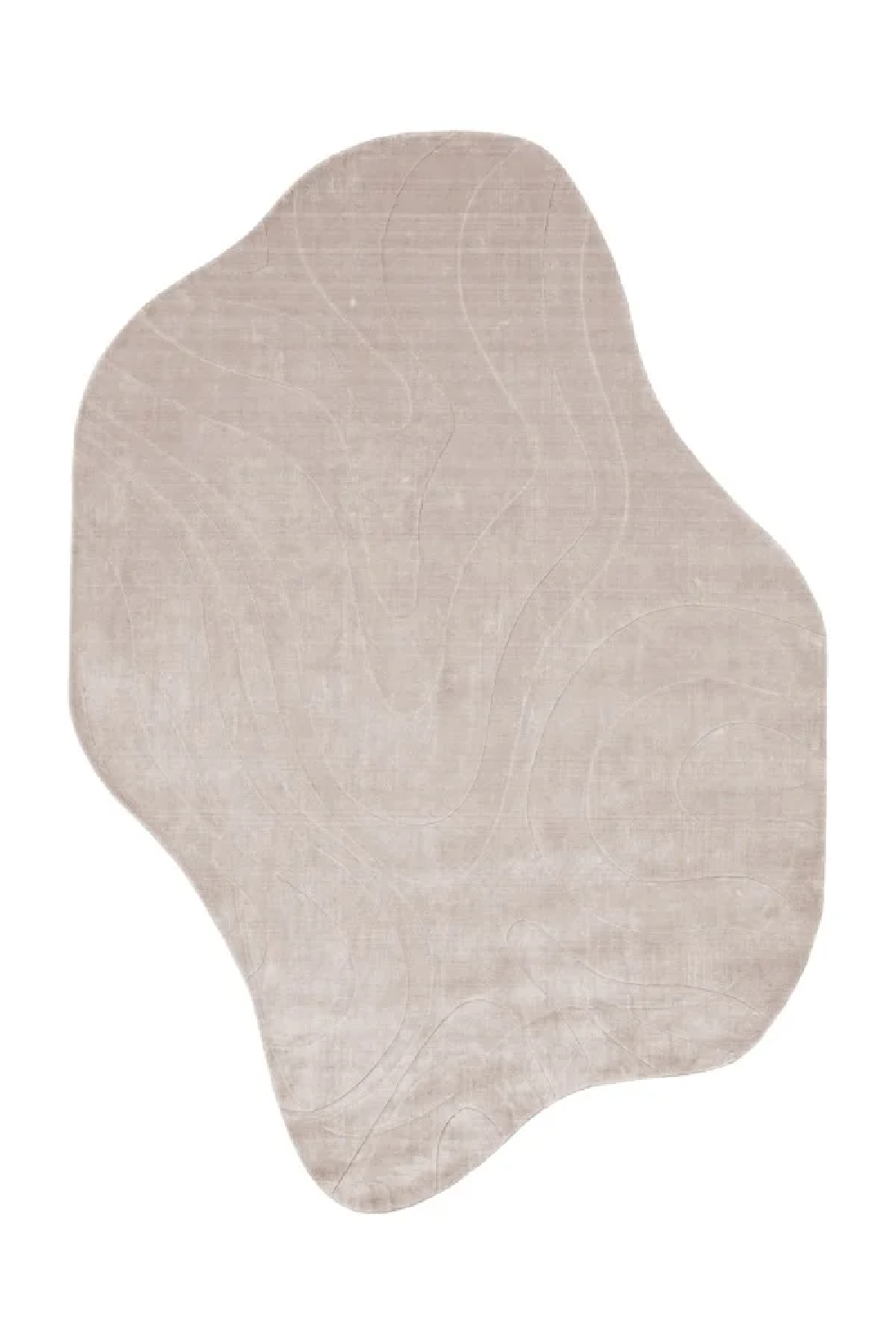 Beige Viscose Carpet | Oroa.com