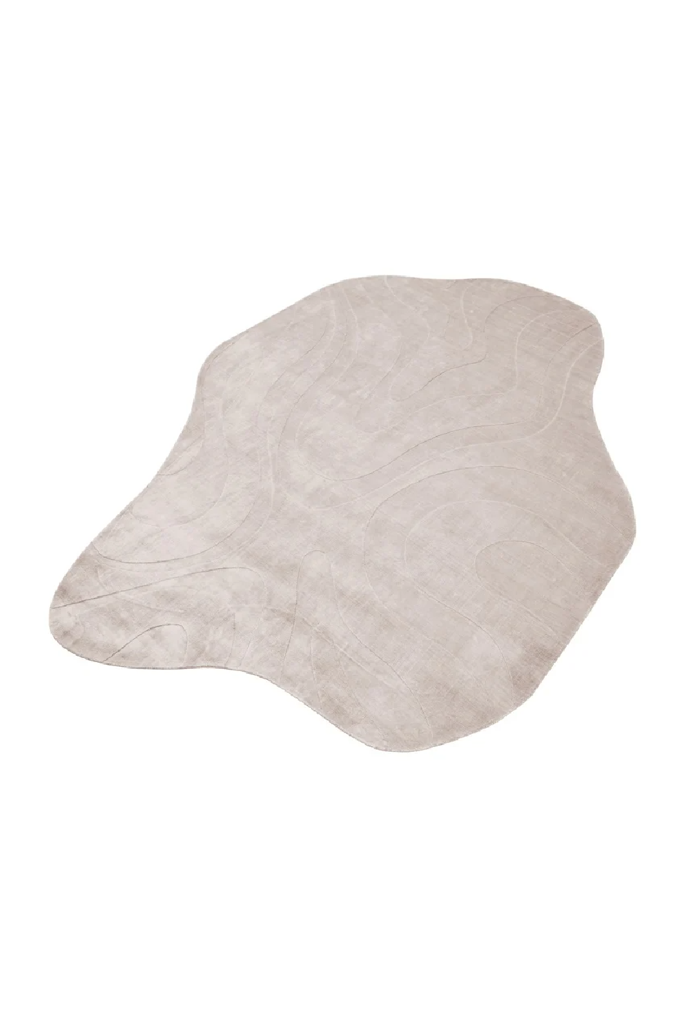 Beige Viscose Carpet | Oroa.com