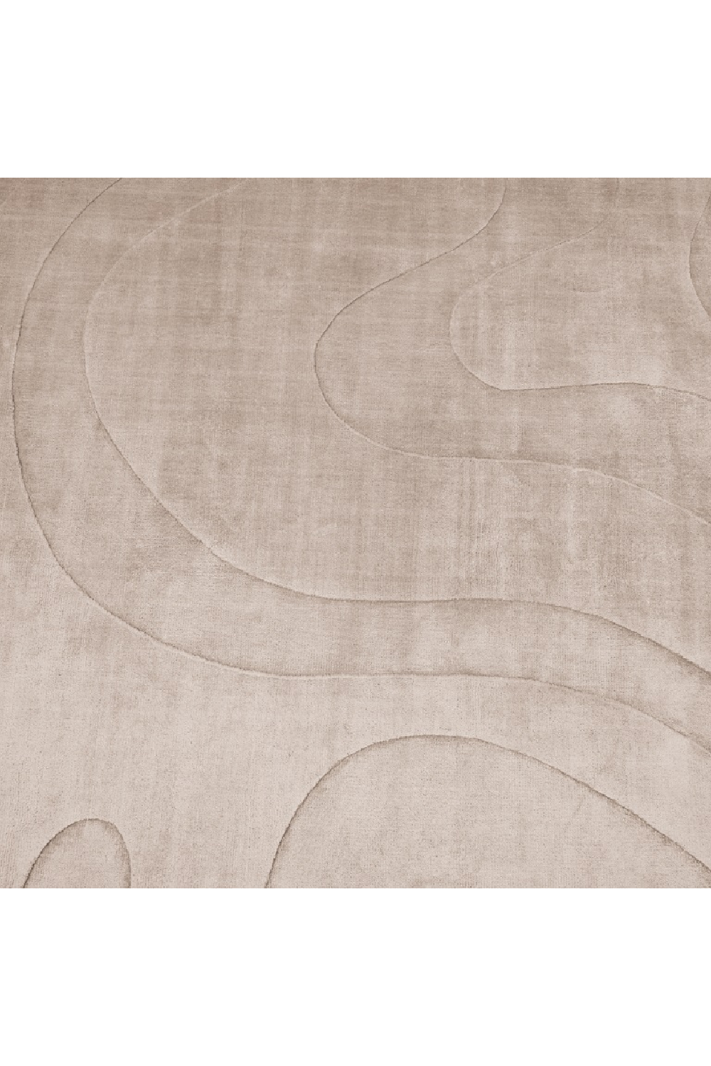 Beige Viscose Carpet | Oroa.com