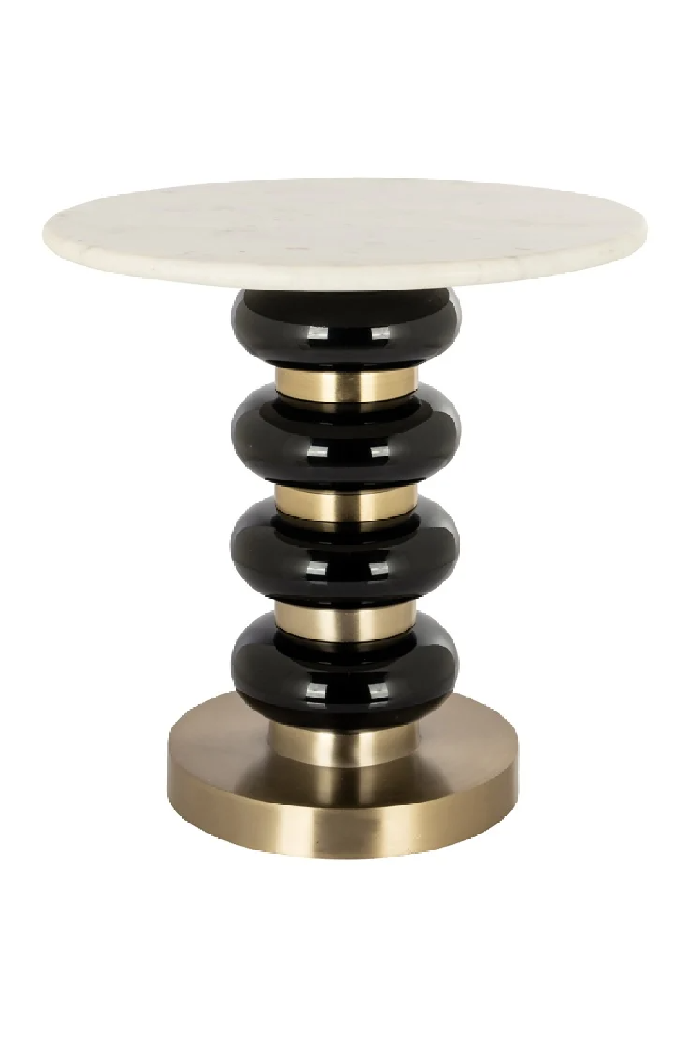 White Marble Side Table | Oroa.com