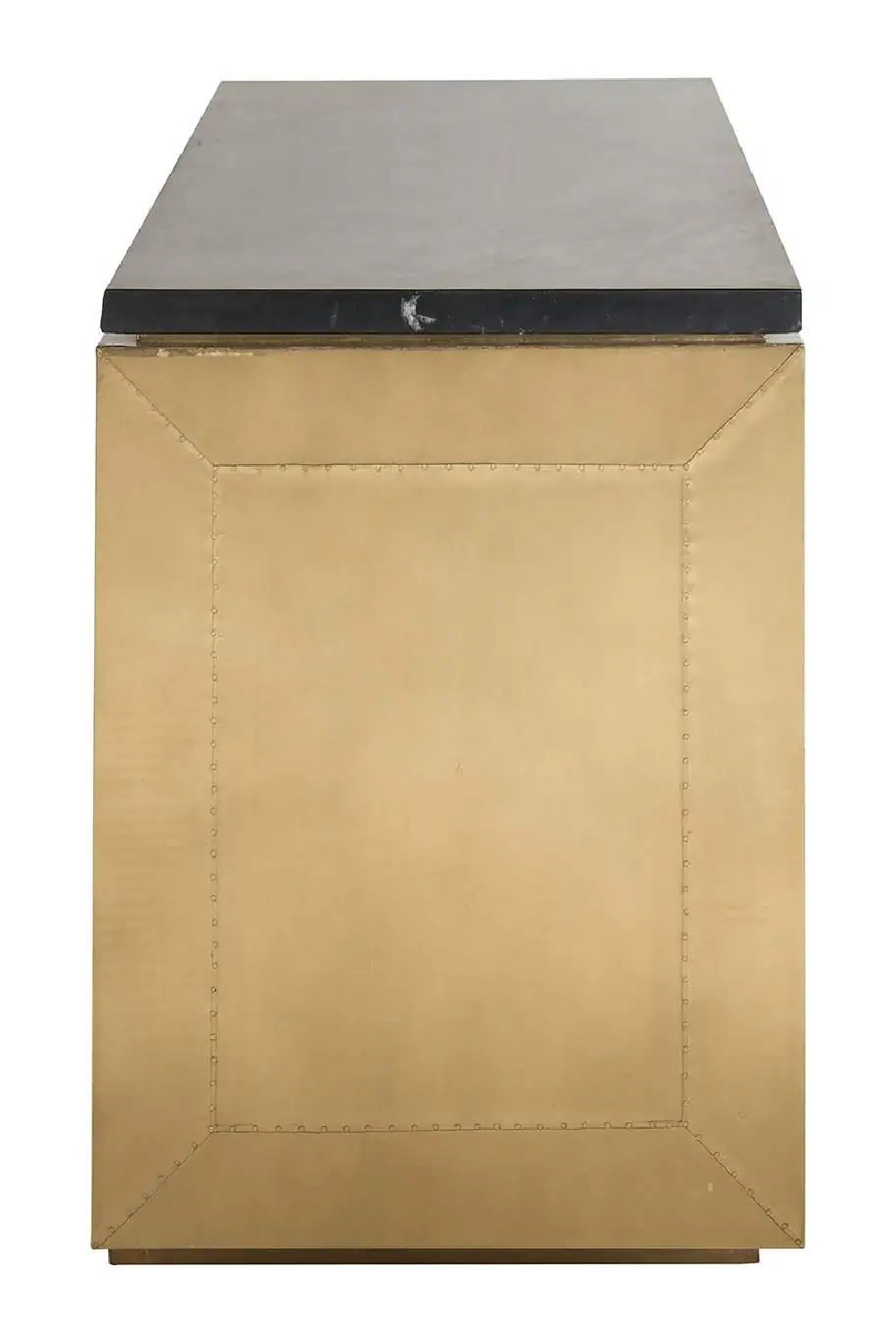 Gold 4-Door Sideboard | Oroa.com