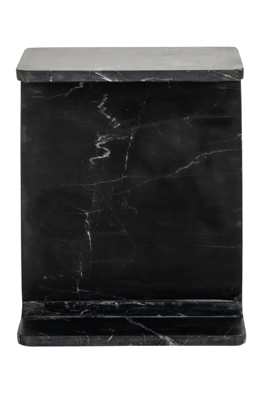 Black Marble End Table | Oroa.com