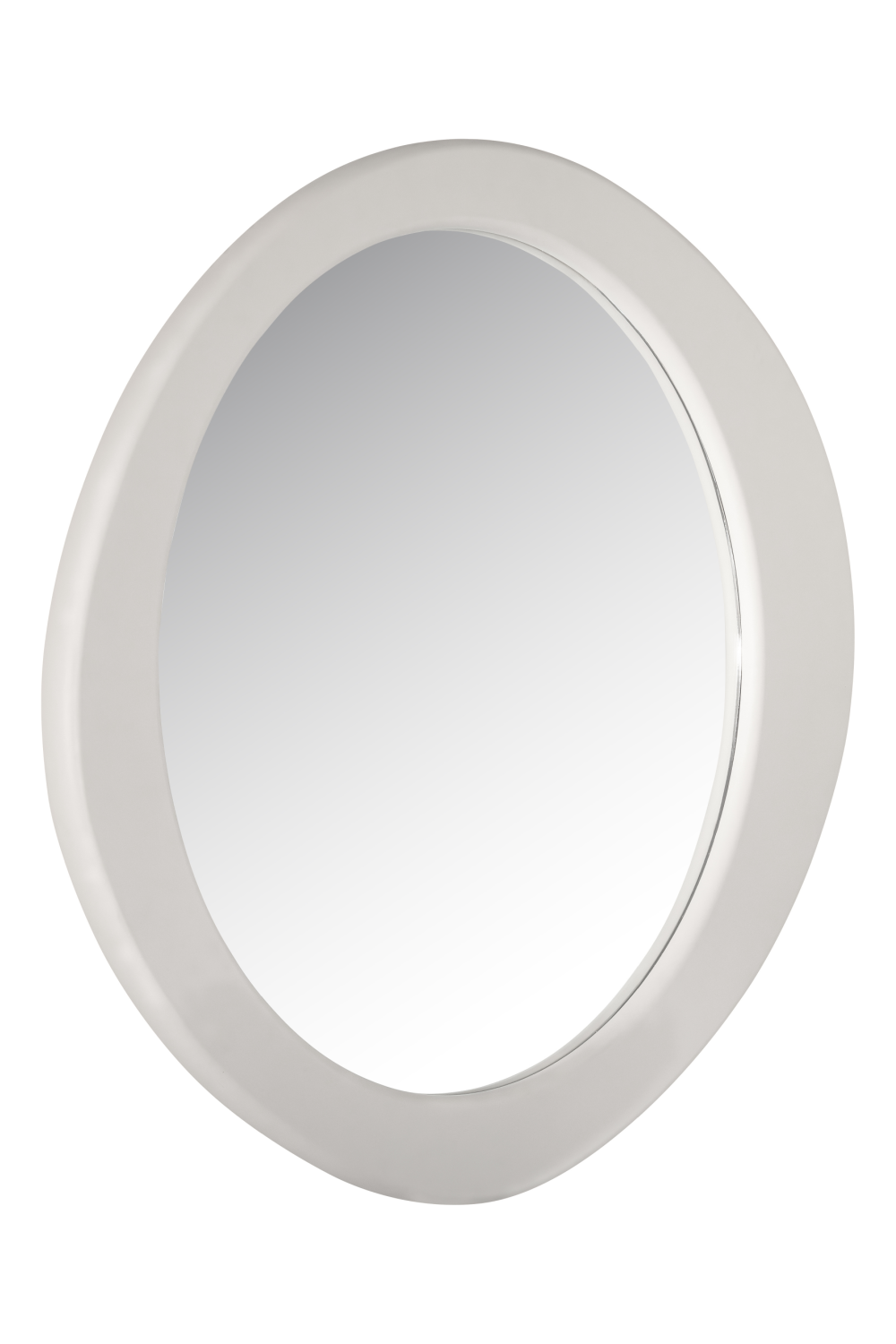 White Asymmetrical Mirror | Oroa.com