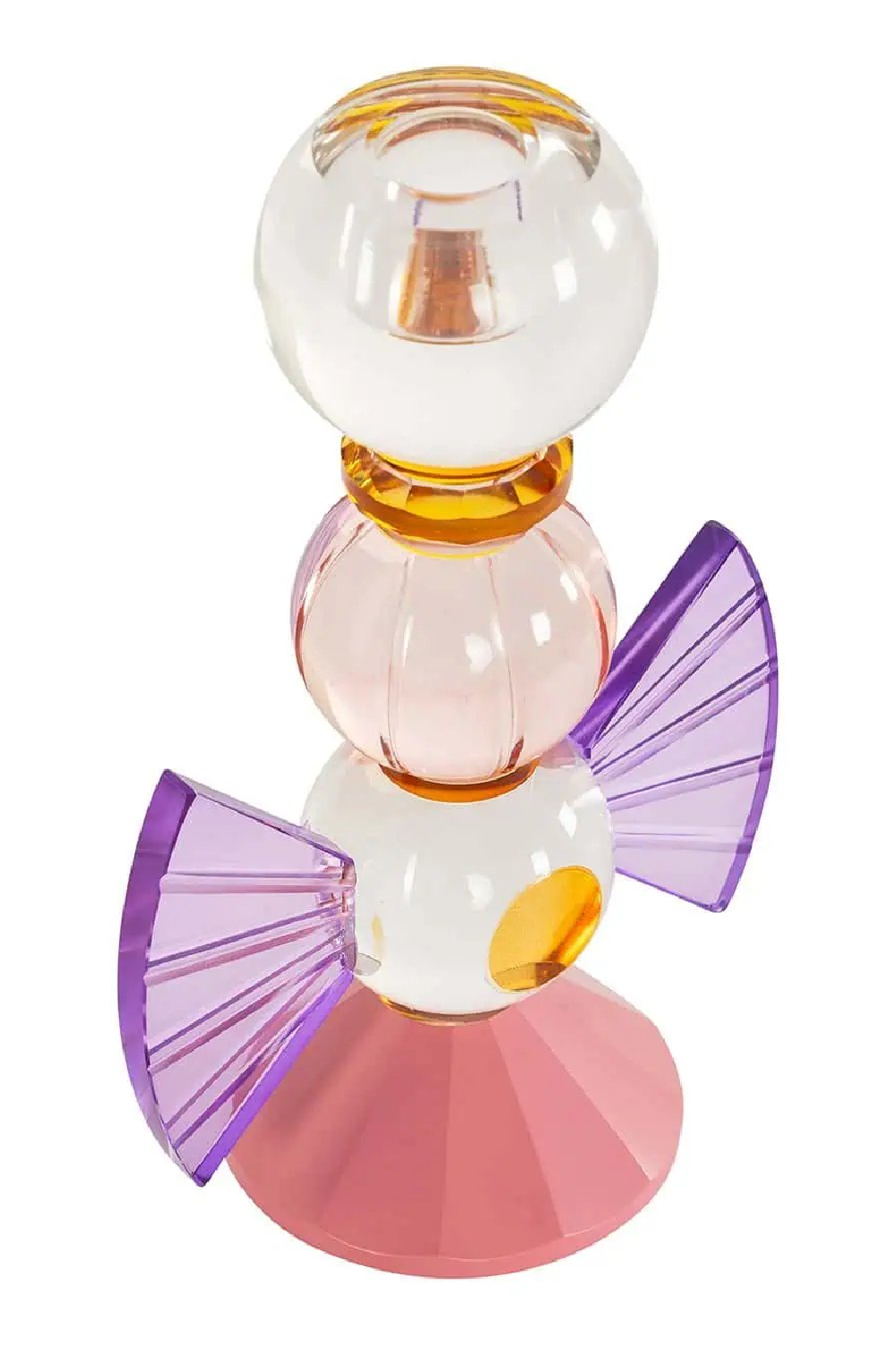 Glass Geometrical Candle Holder | Richmond Interiors Liony | Oroa.com