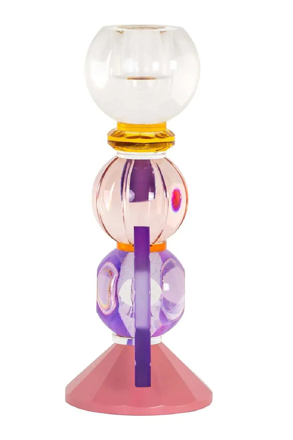 Glass Geometrical Candle Holder | Richmond Interiors Liony | Oroa.com