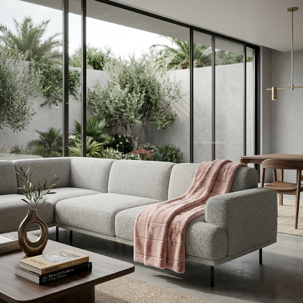 Pink Furry Blanket | Oroa.com