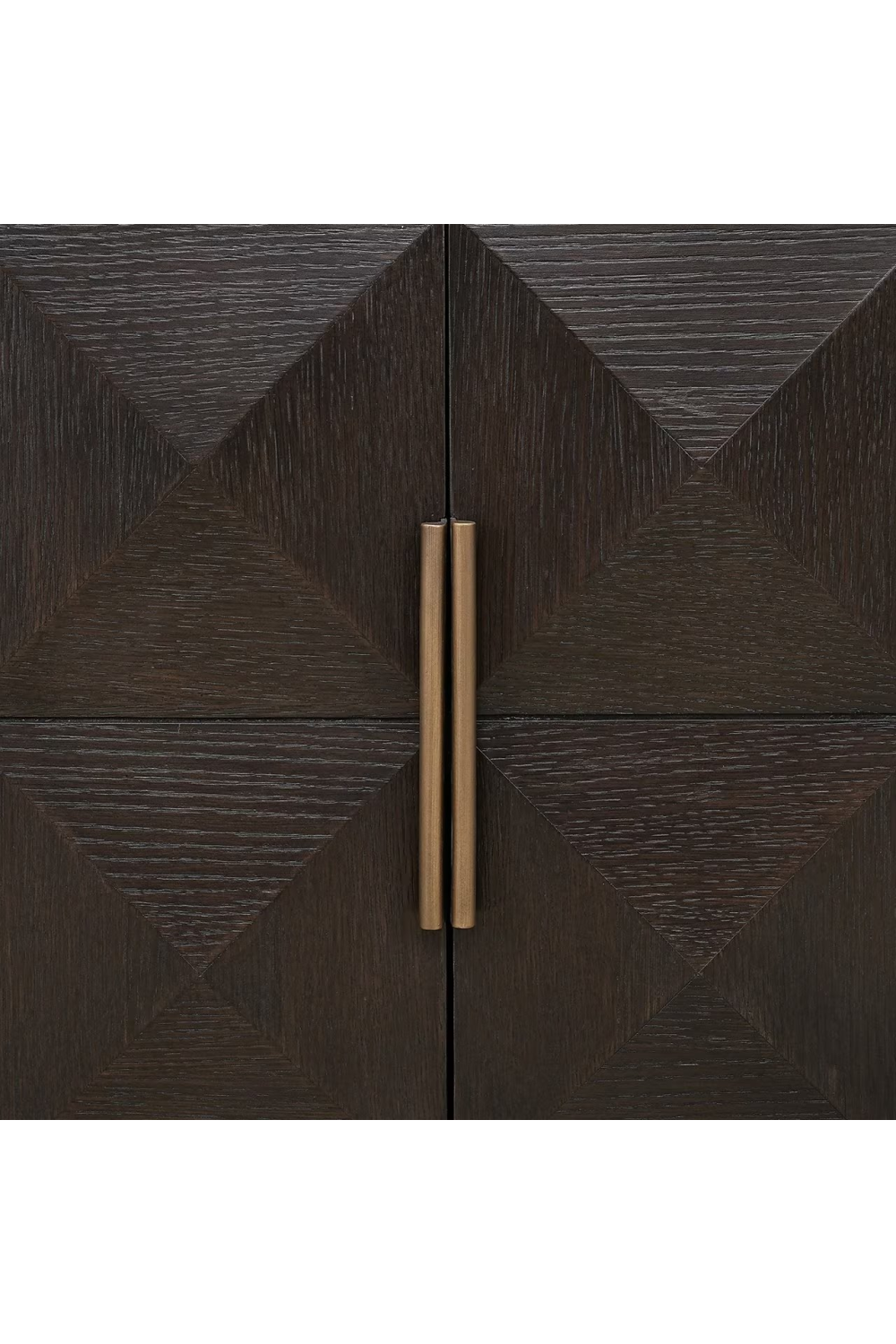 Brown Oak 4-Door TV Cabinet | Richmond Interiors Claremont | Oroa.com