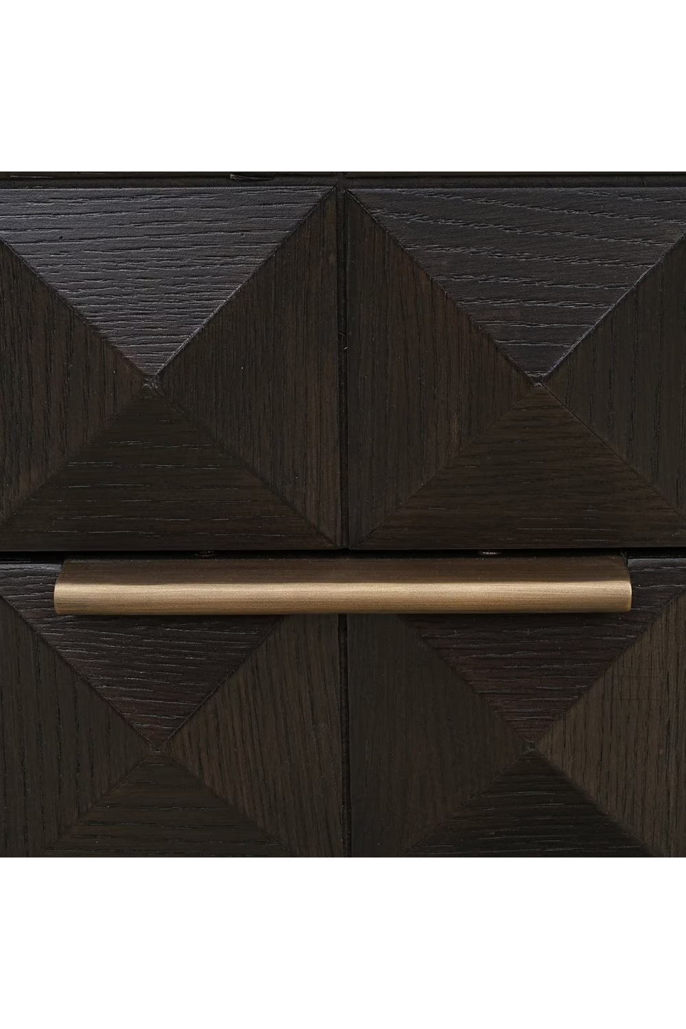 Brown Oak 2-Drawer Nightstand | Oroa.com