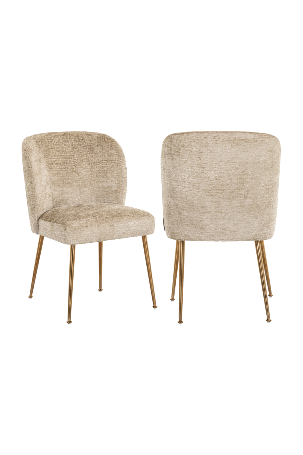 Curved Back Modern Dining Chair | Richmond Interiors Cannon | Oroa.com
