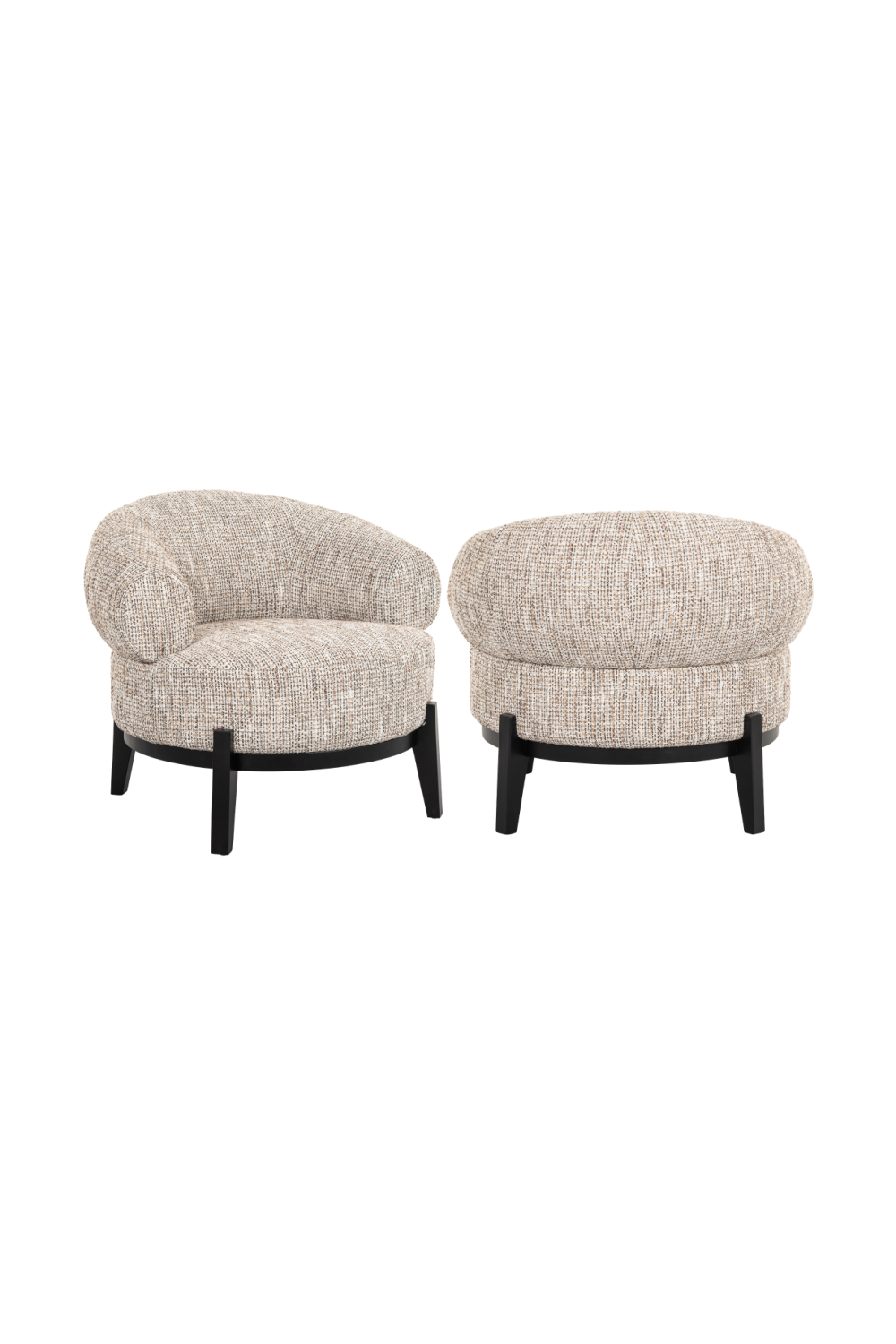 Beige Round Lounge Chair | Richmond Interiors Montana | Oroa.com