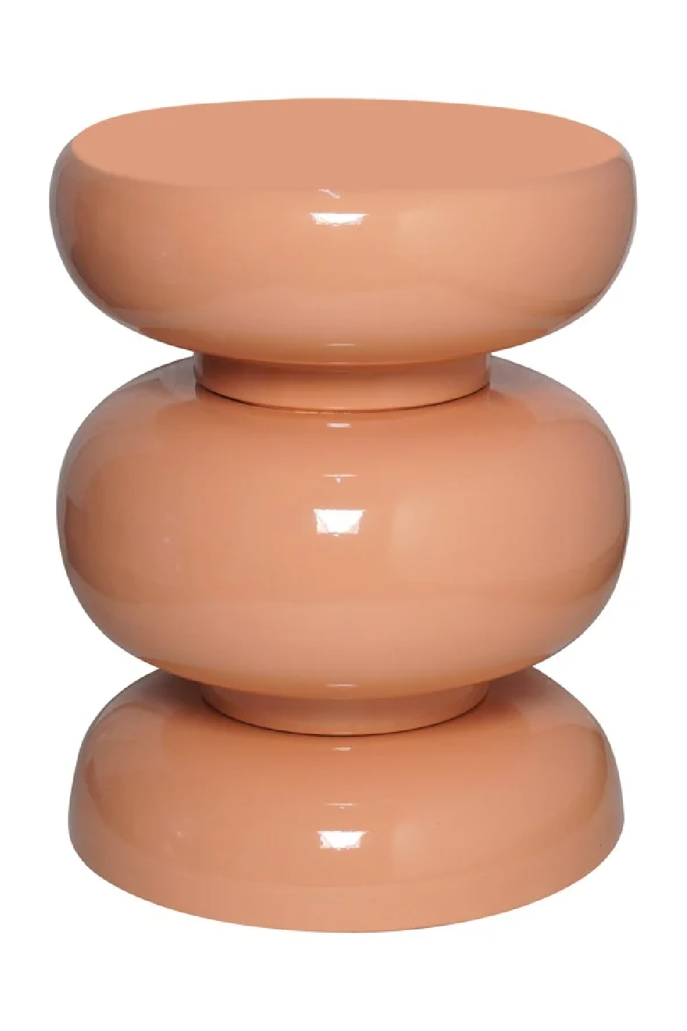 Glossy Pink End Table | Richmond Interiors Jari | Oroa.com