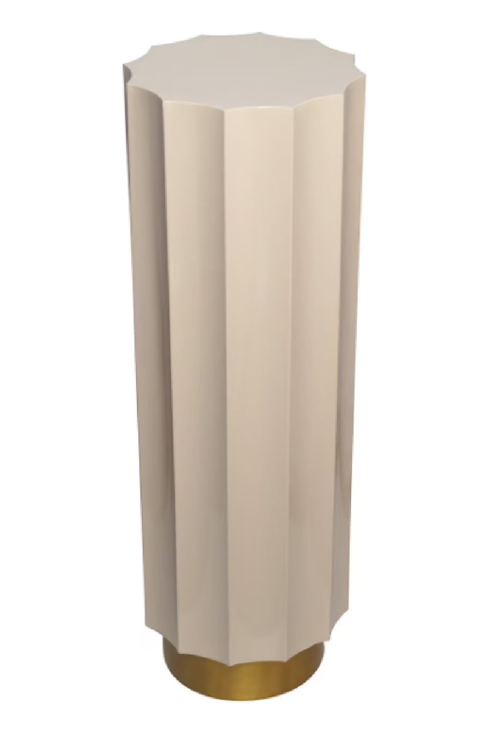 Iron Scalloped Column | Oroa.com