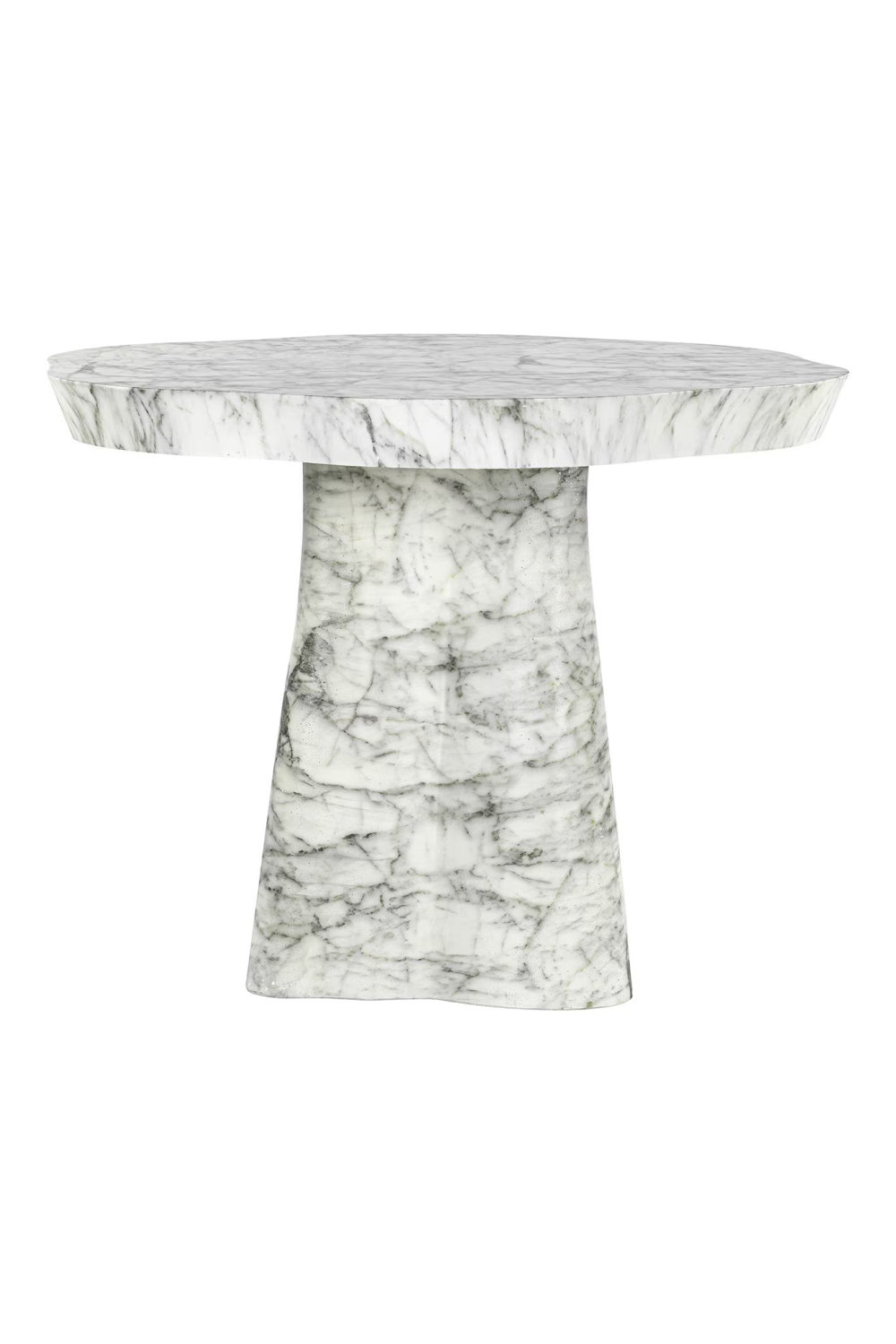 White Marble Outdoor Dining Table | Oroa.com