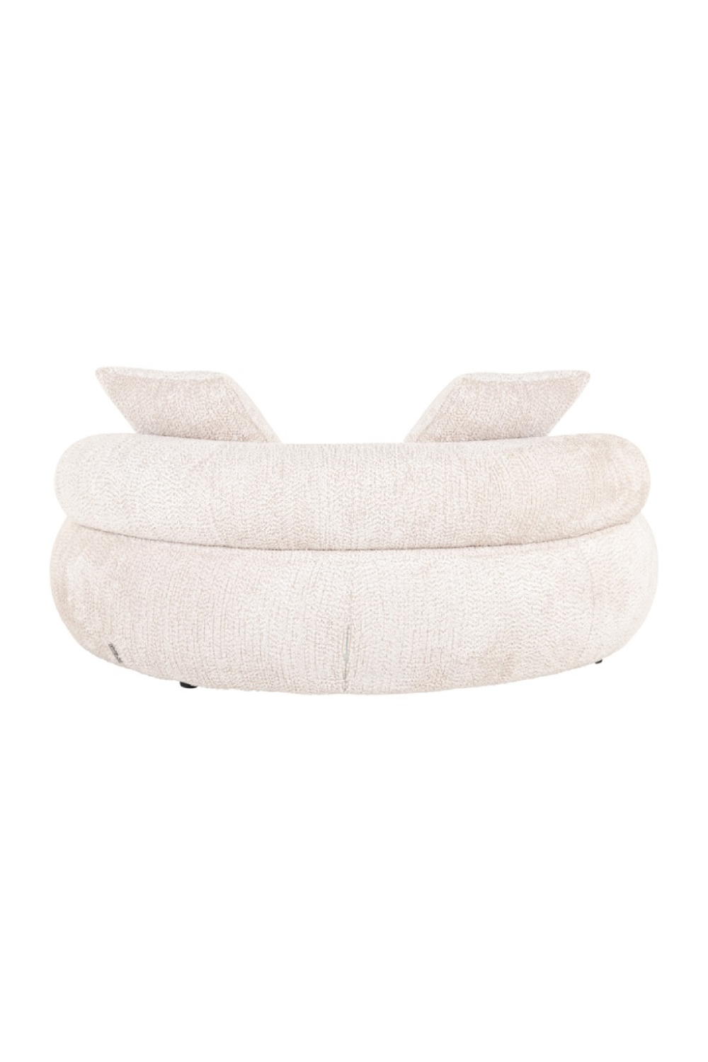 Cream Oval Daybed | Richmond Interiors Tivola | Oroa.com