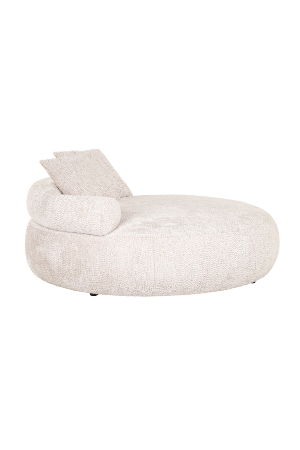 Cream Oval Daybed | Richmond Interiors Tivola | Oroa.com