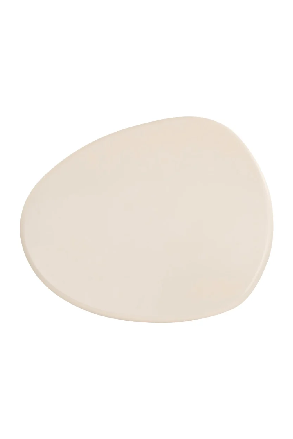 Beige Pedestal Coffee Table | Oroa.com