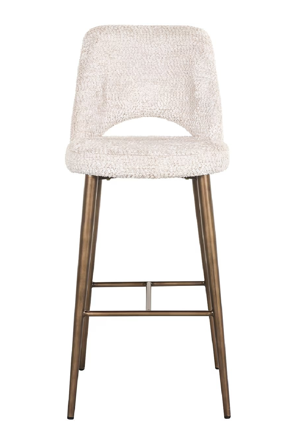Cream Cut-Out Bar Stool | Richmond Interiors Delphine | Oroa.com