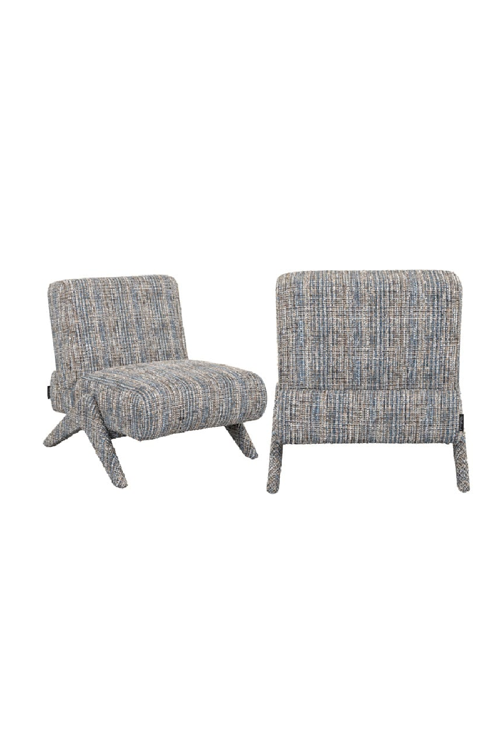 V-Leg Padded Lounge Chair | Richmond Interiors Lexi | Oroa.com
