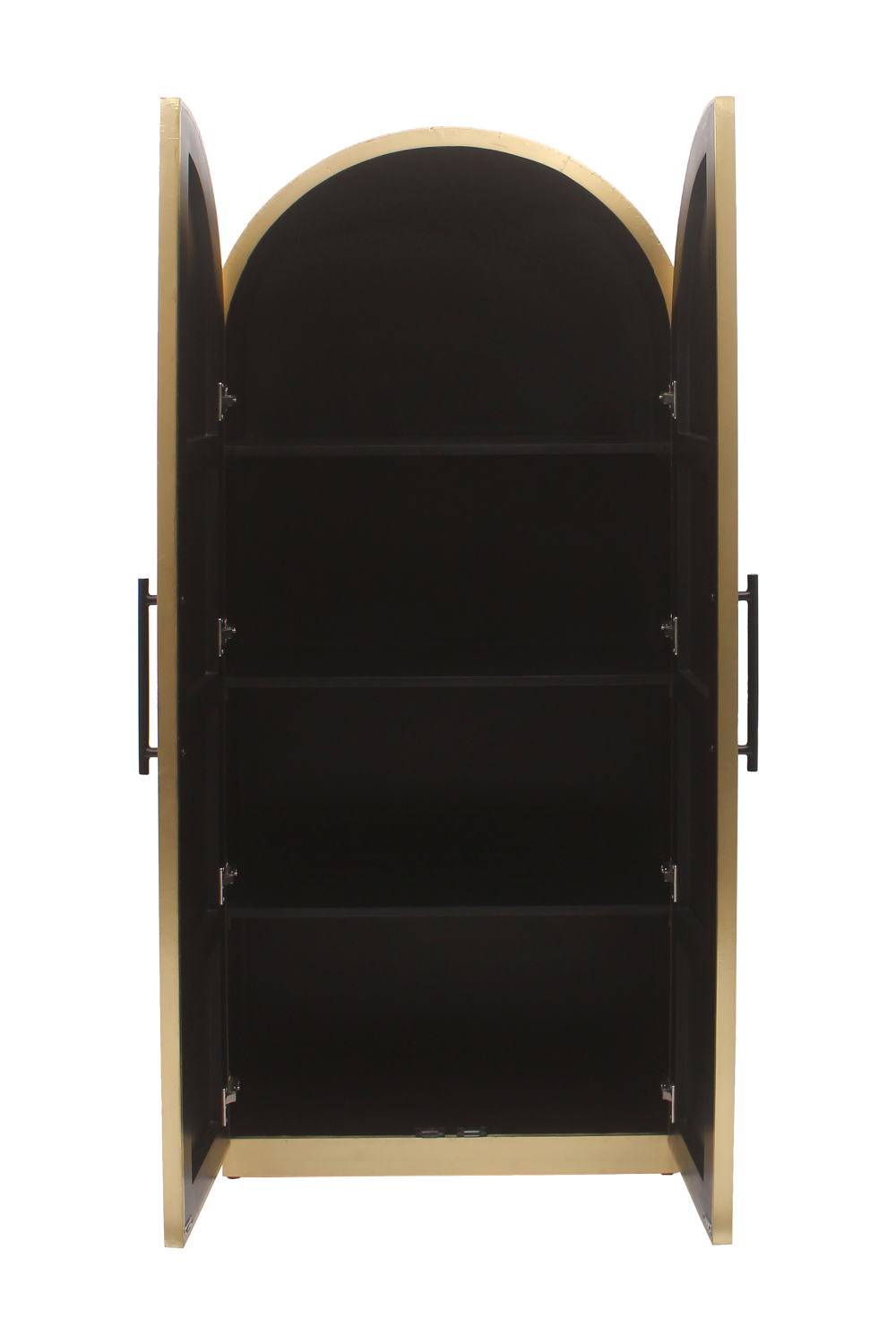 Gold Arched 2-Door Cabinet | Richmond Interiors Les Arcs | Oroa.com