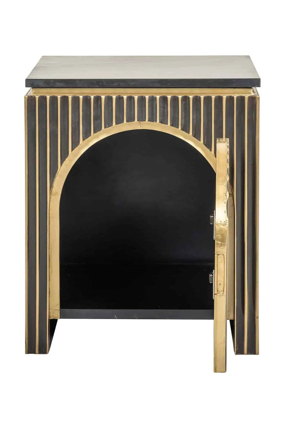 Arched 1-Door Nightstand | Richmond Interiors Les Arcs | Oroa.com