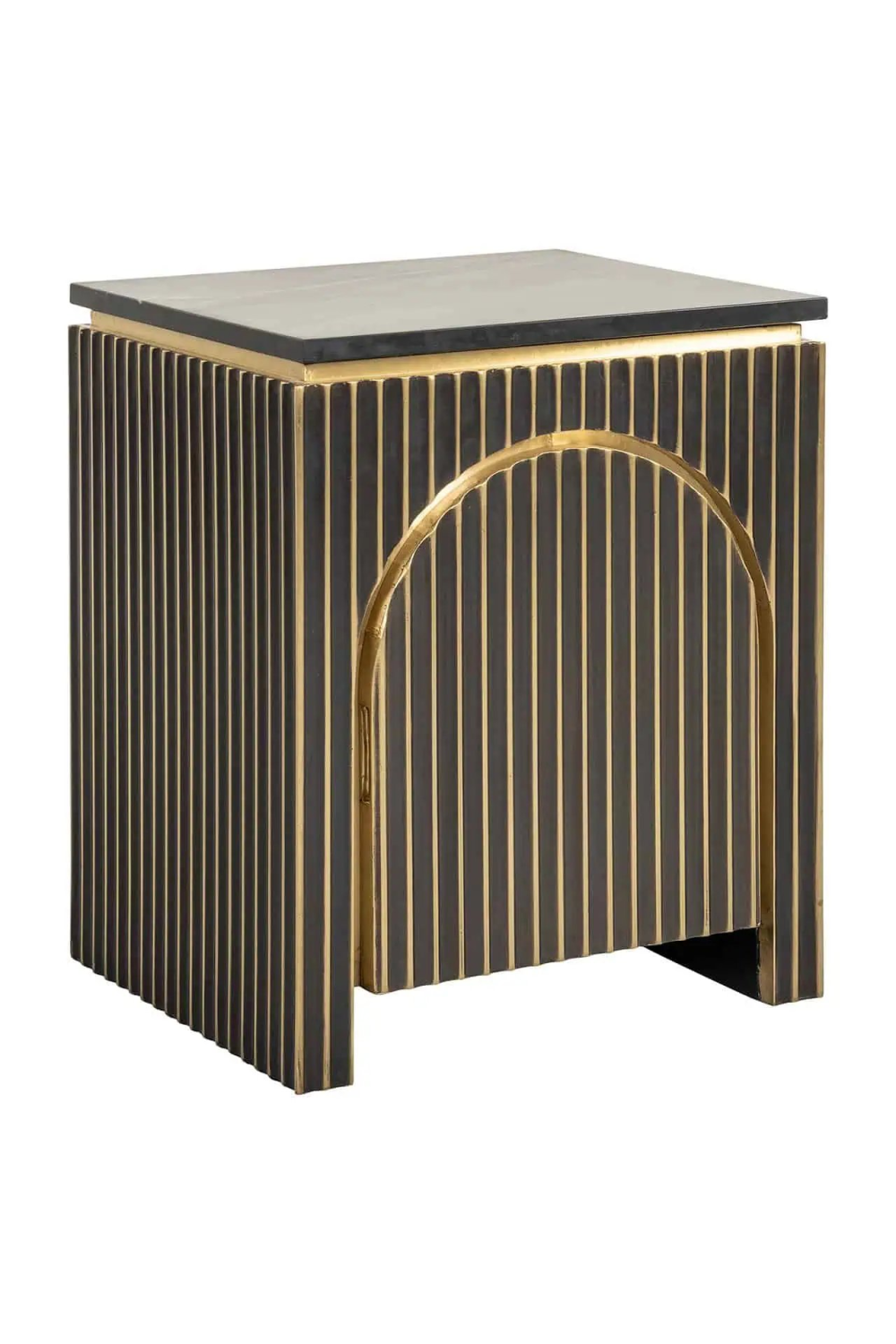 Arched 1-Door Nightstand | Richmond Interiors Les Arcs | Oroa.com