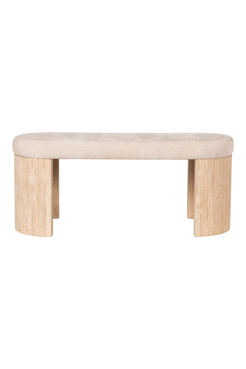Travetine Base Bench | Richmond Interiors Gallice | Oroa.com