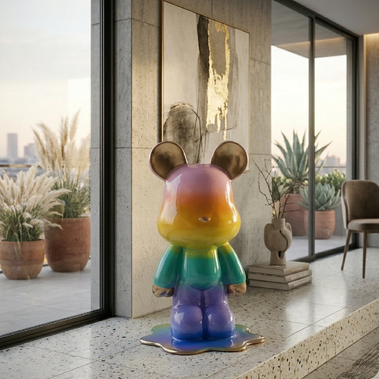 Multicolored Bear Sculpture | Oroa.com