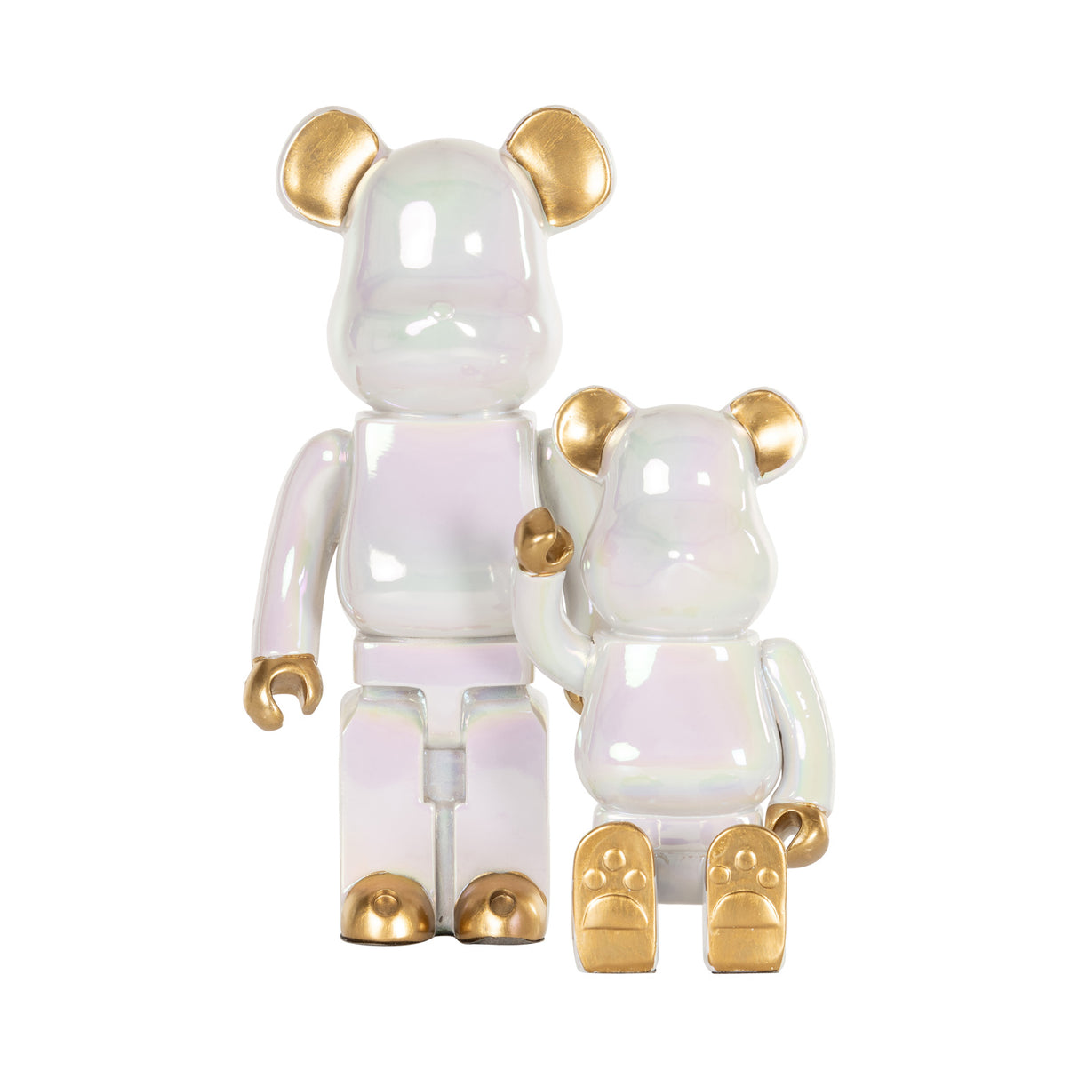 Modern European furniture - White Sitting Bear Decorative Object - www.oroa.com | Oroa.com
