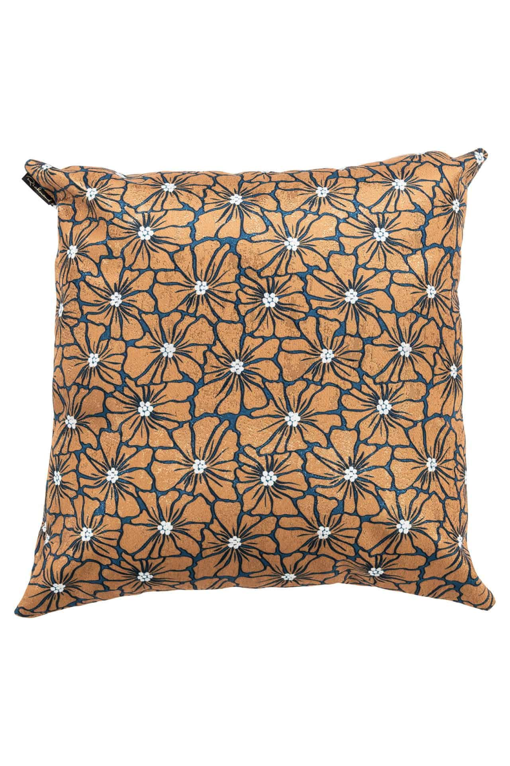 Brown Floral Cushion | Richmond Interiors Valery | Oroa.com
