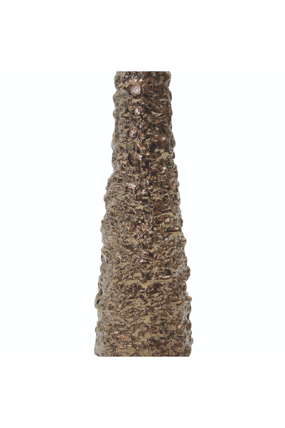 Brushed Gold Tapered Candle Holder | Oroa.com