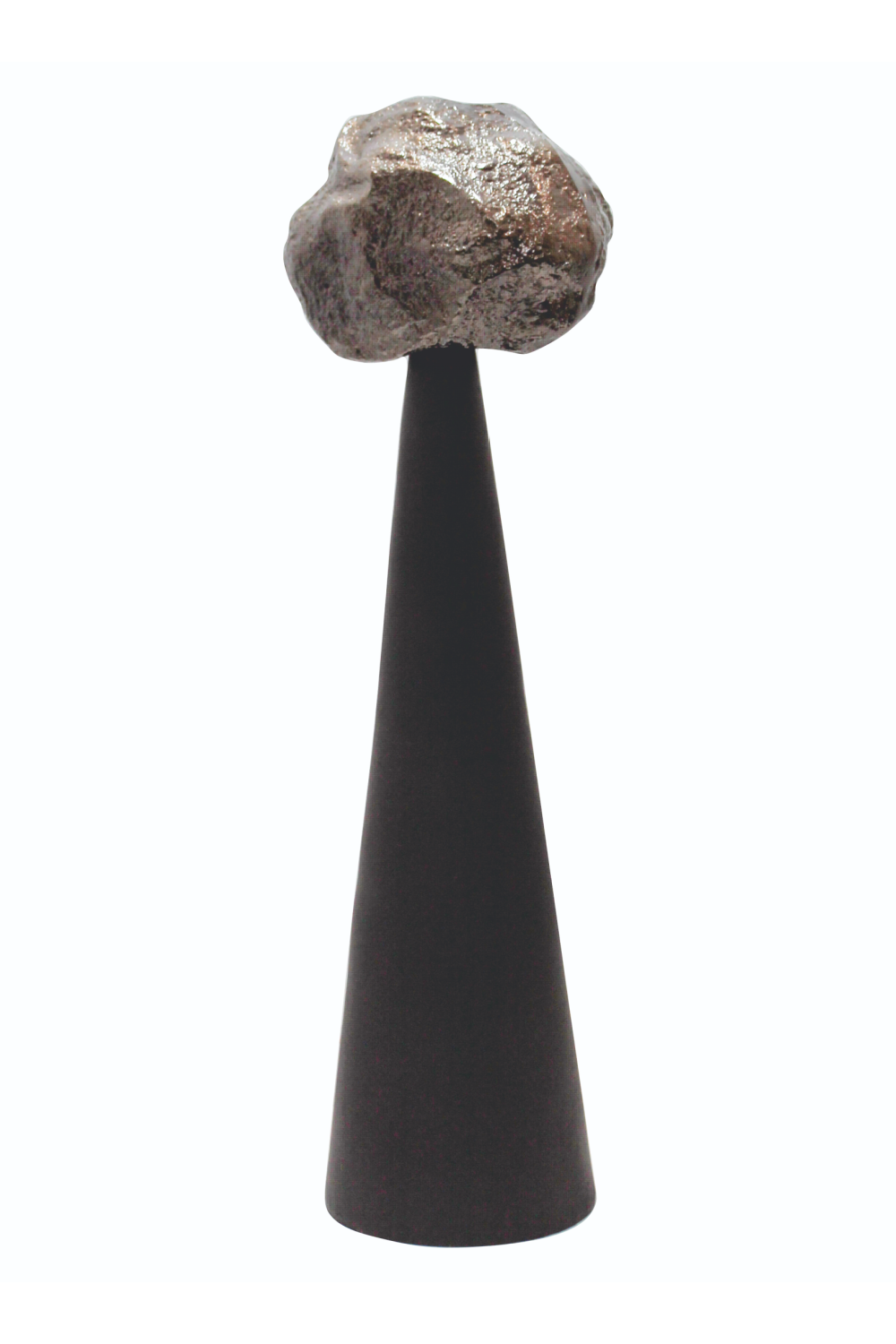 Modern European furniture - Black Cone Candle Holder - www.oroa.com | Oroa.com
