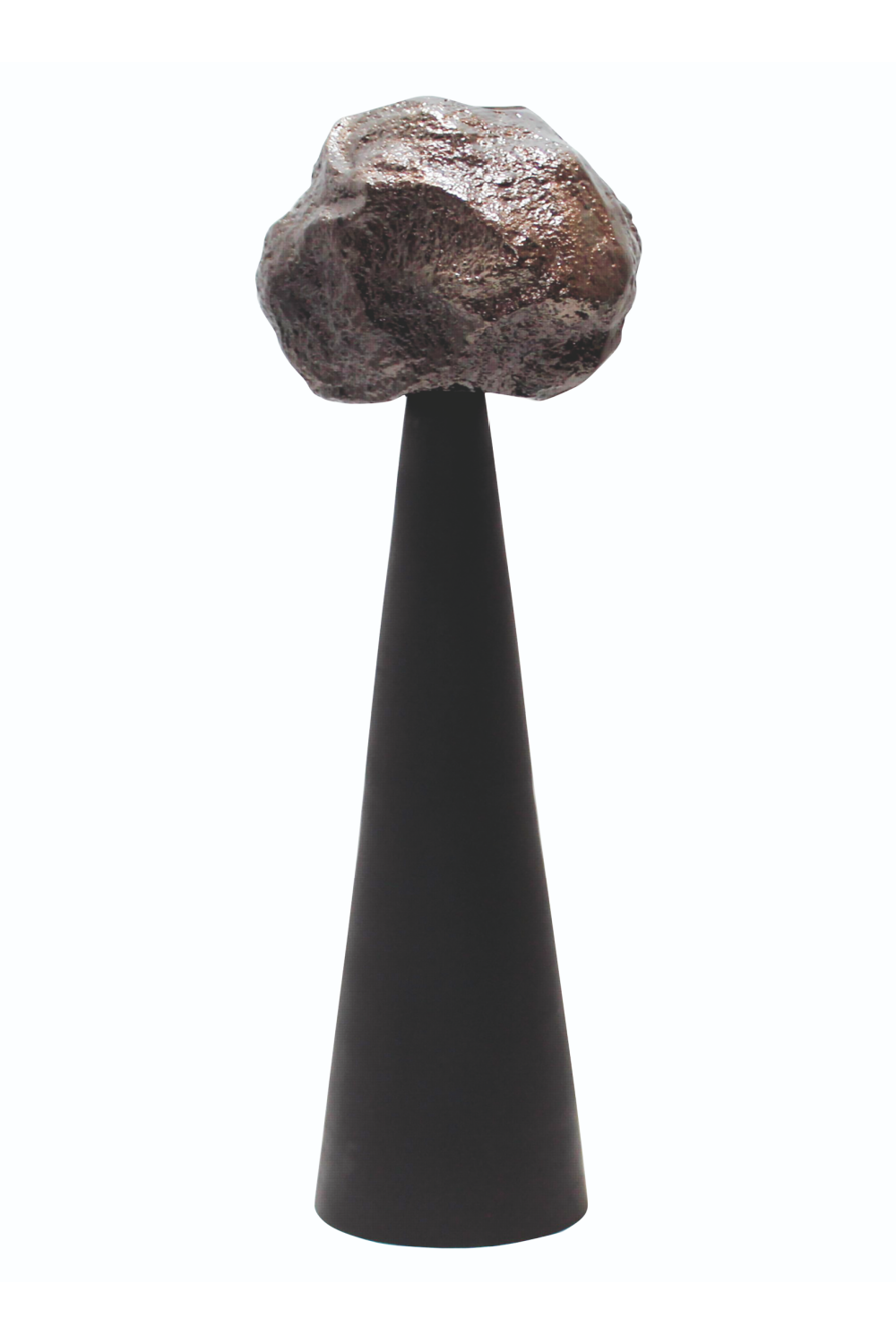 Modern European furniture - Black Cone Candle Holder - www.oroa.com | Oroa.com