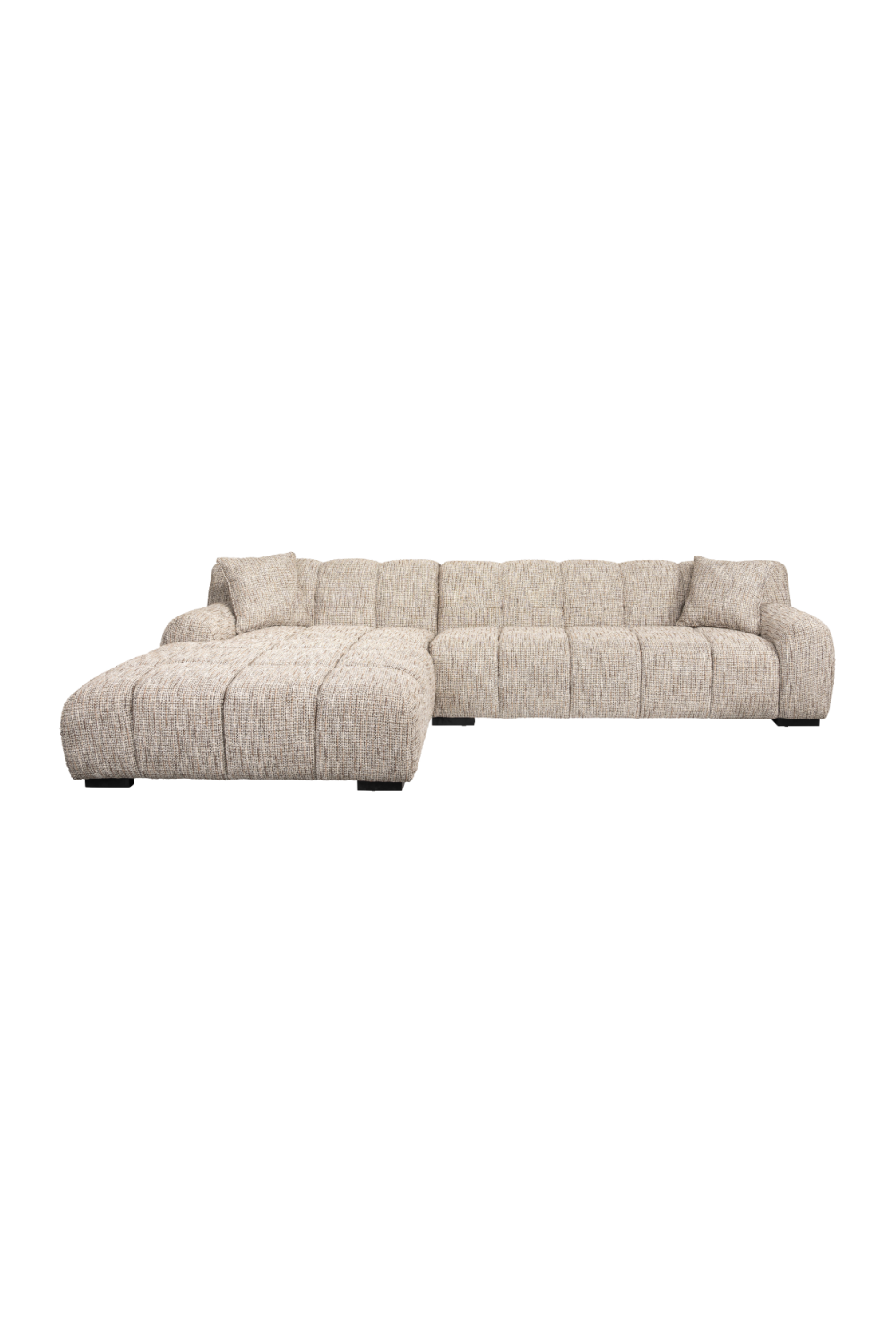 Beige 3-Seater Sofa + Left Lounge | Richmond Interiors Hazel | Oroa.com