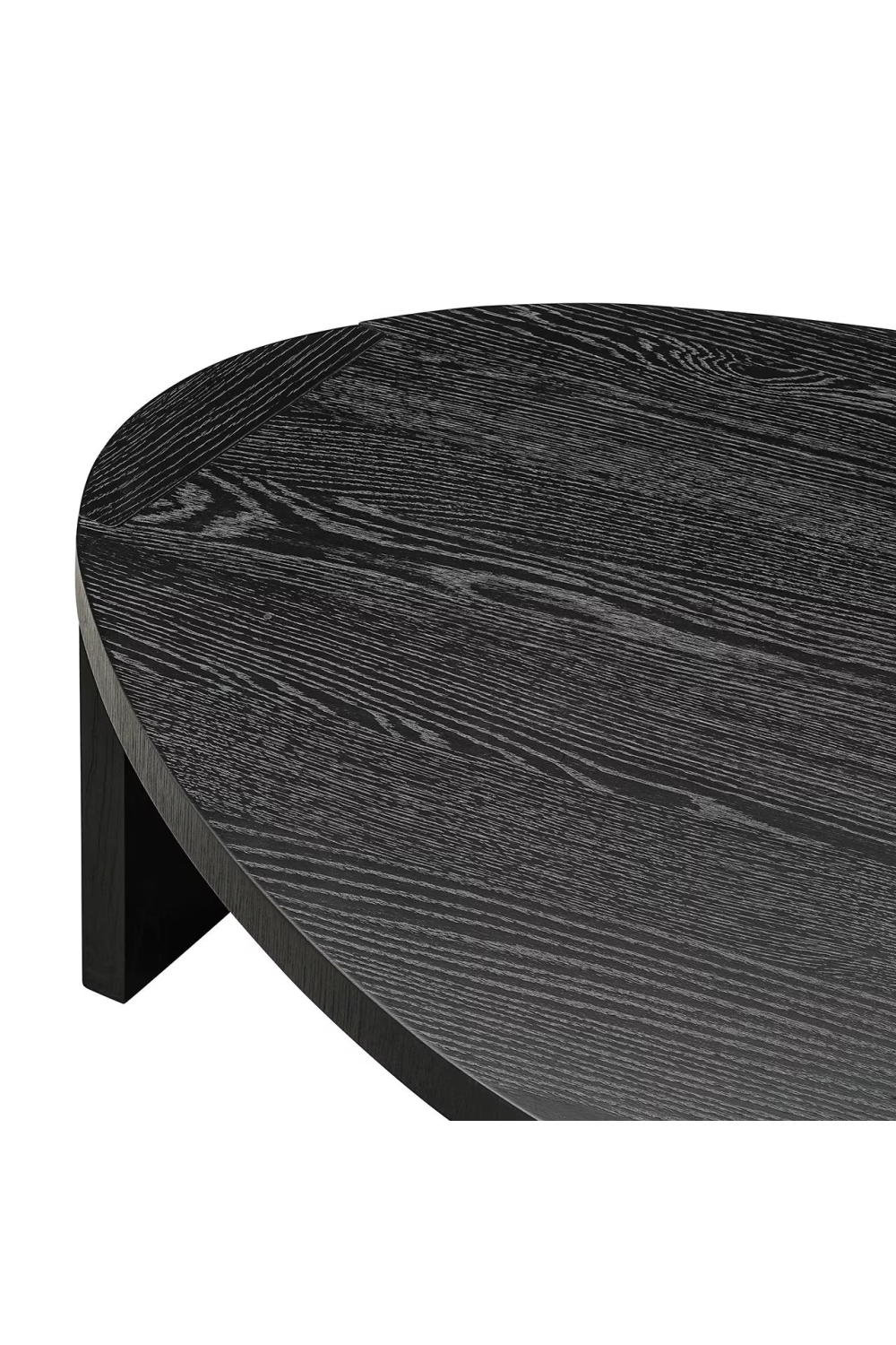 Black Organic Nesting Coffee Tables (2) | Oroa.com