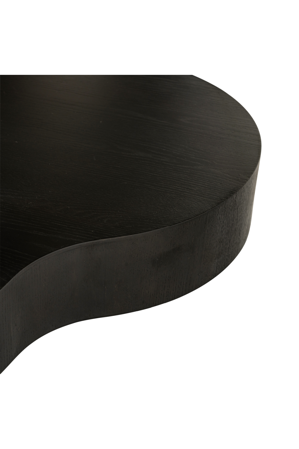 Black Organic-Shaped Dining Table | Oroa.com