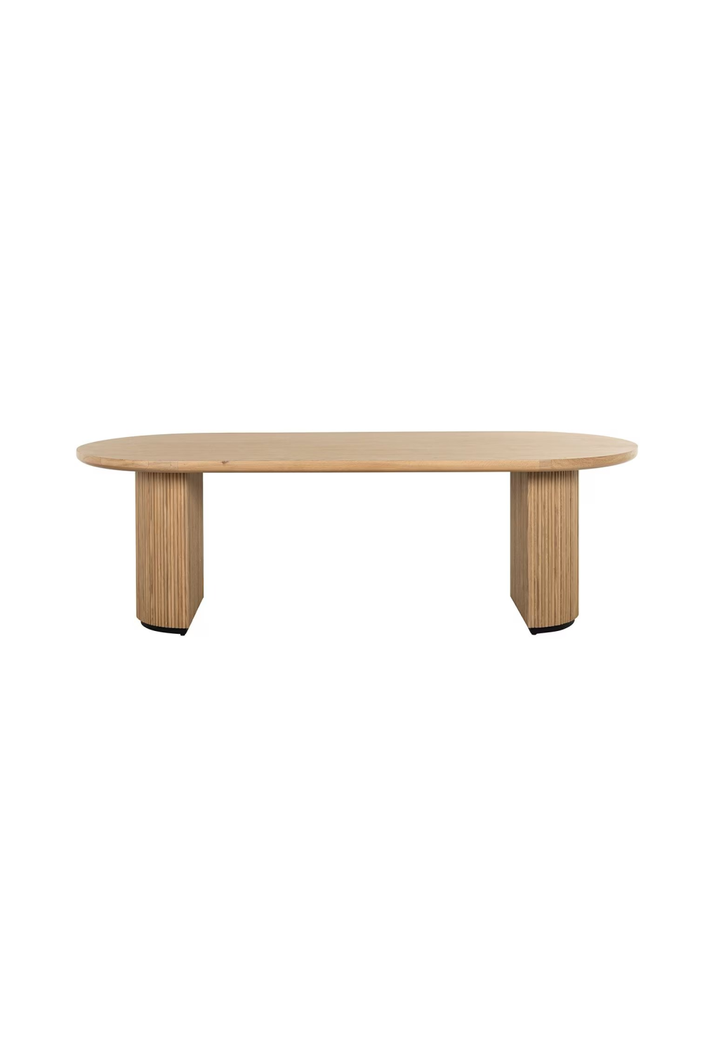 Natural Oak Oval Dining Table | Oroa.com