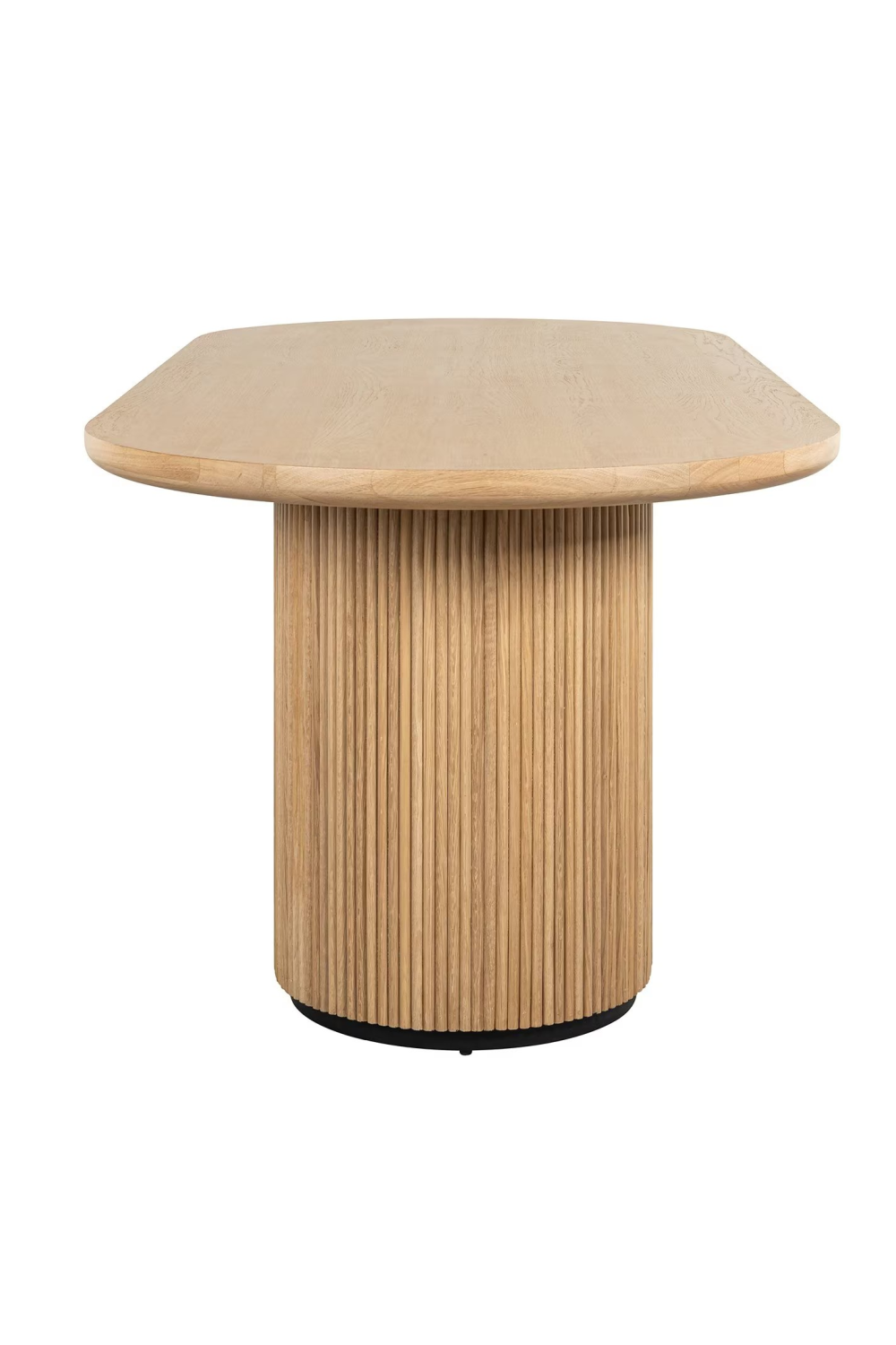 Natural Oak Oval Dining Table | Oroa.com