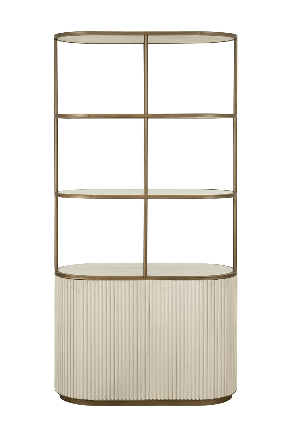 White 2-Door Display Cabinet | Richmond Interiors Tivoli | Oroa.com