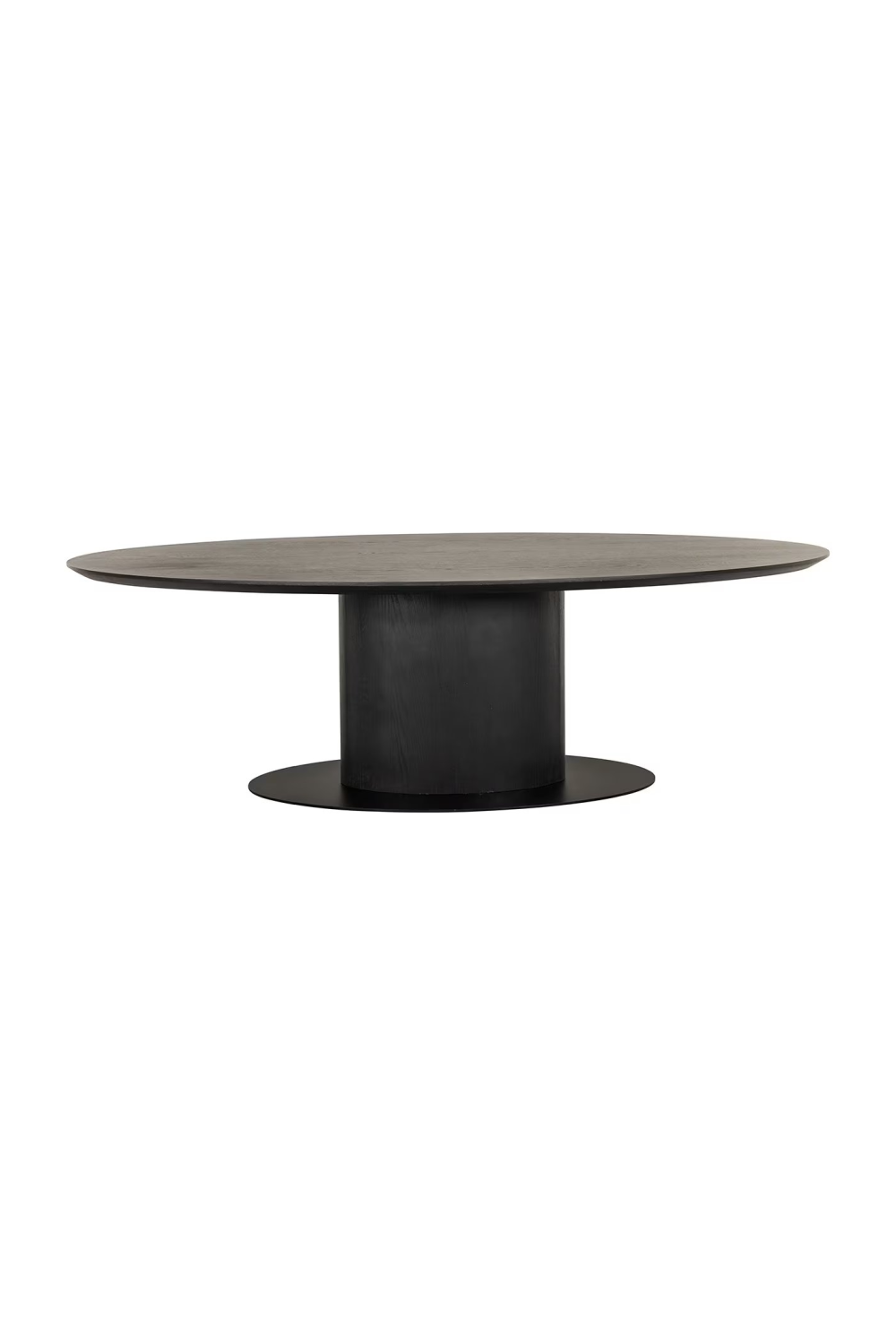 Brown Wooden Oval Dining Table | Oroa.com