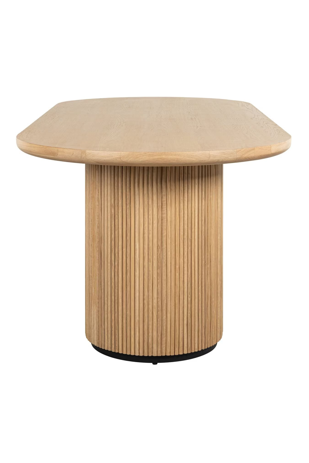 Natural Oak Oval Dining Table | Oroa.com