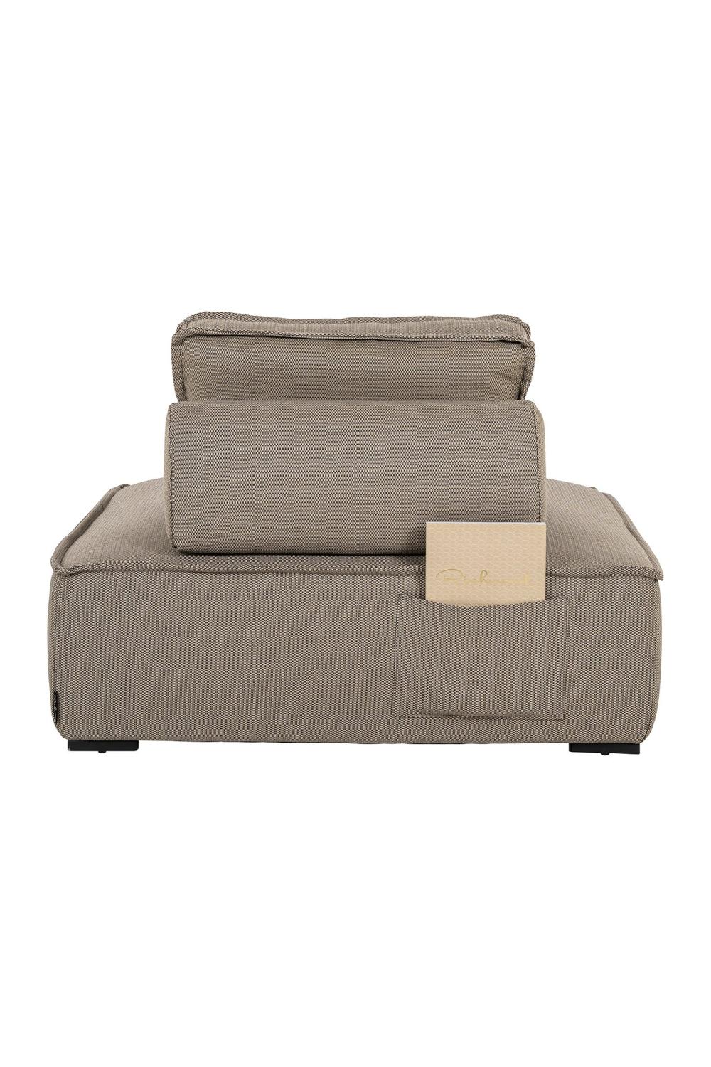 Taupe Outdoor Lounge Chair | Oroa.com