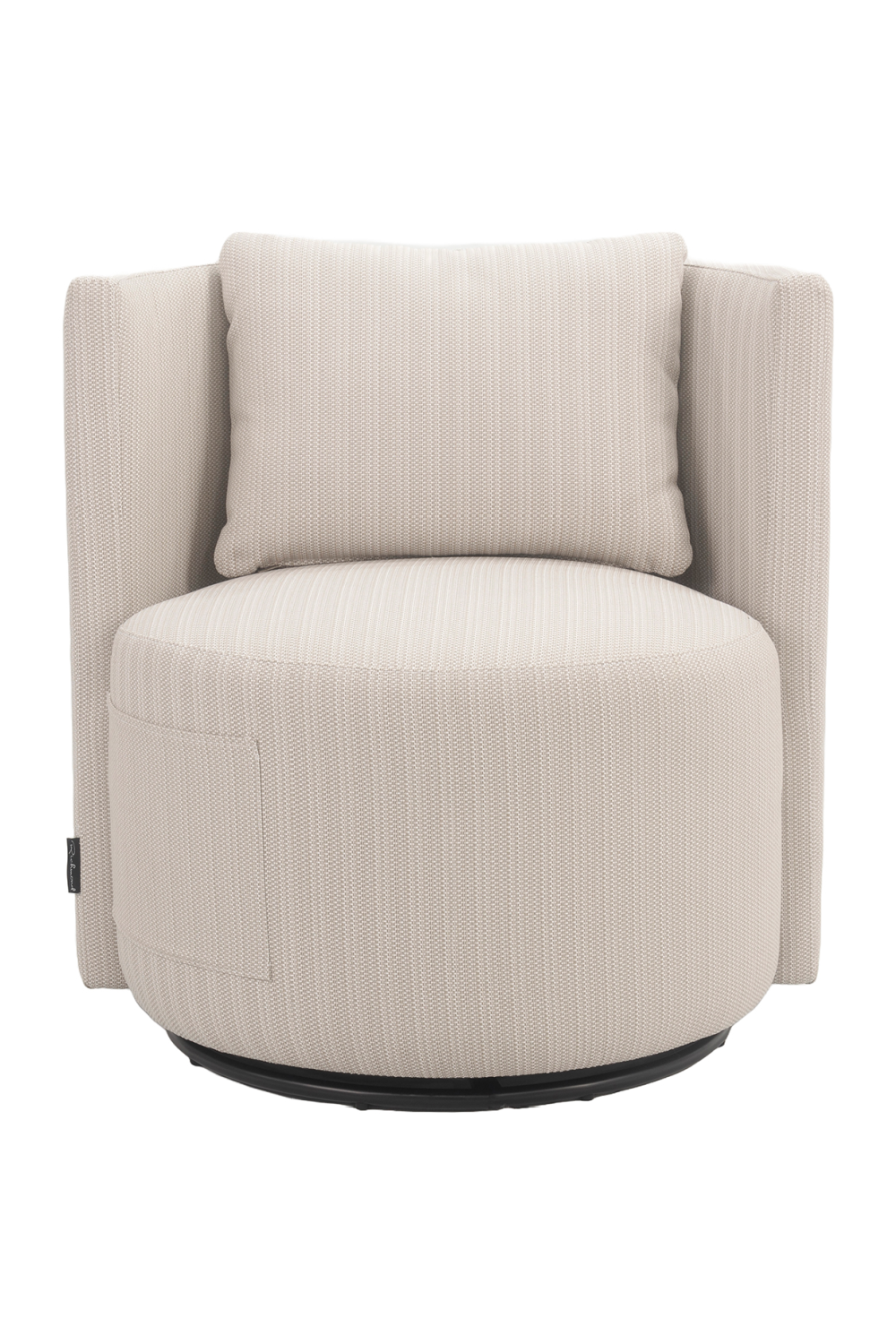 Beige Outdoor Swivel Dining Chair | Richmond Interiors Marlin | Oroa.com