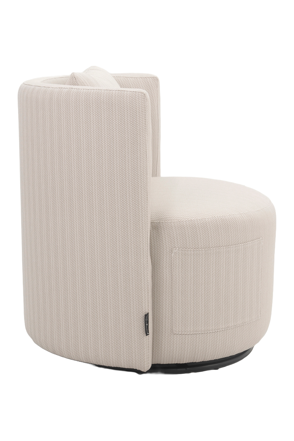 Beige Outdoor Swivel Dining Chair | Oroa.com