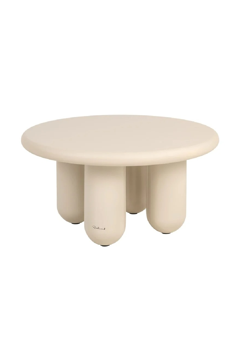 Beige Round Coffee Table | Oroa.com