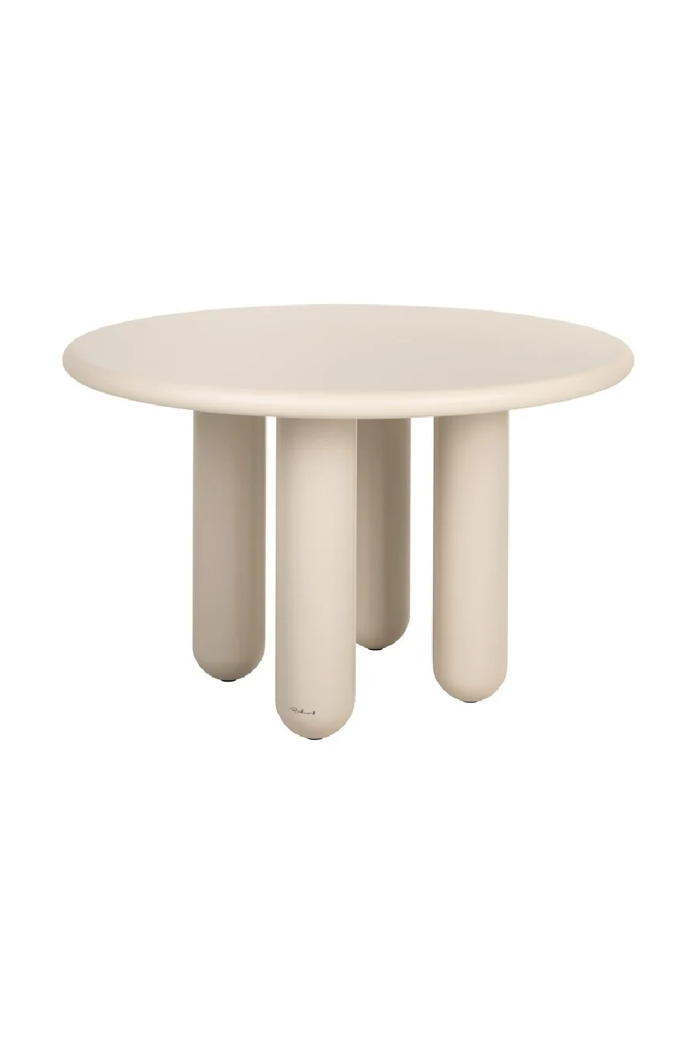 TBeige Round Dining Table | Oroa.com