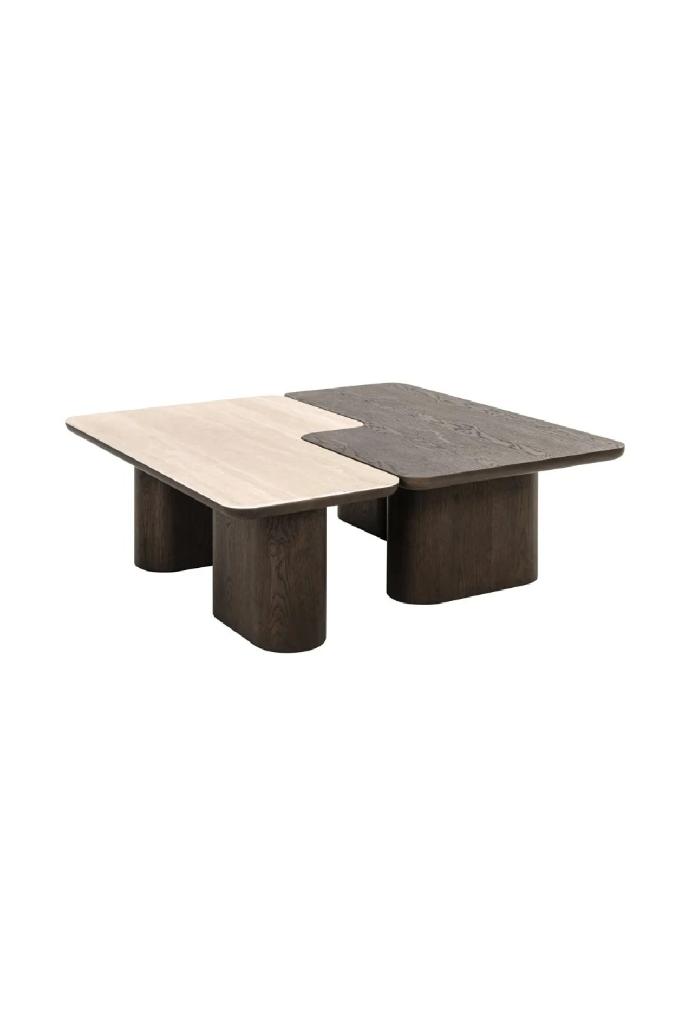 Two-Toned Coffee Table Set (2) | Oroa.com