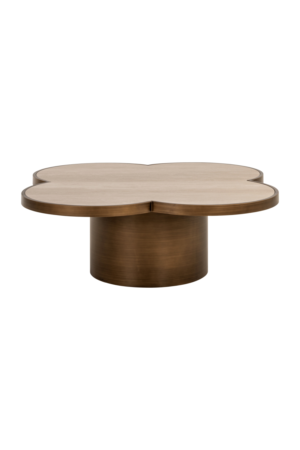 Travertine Ceramic Coffee Table | Oroa.com