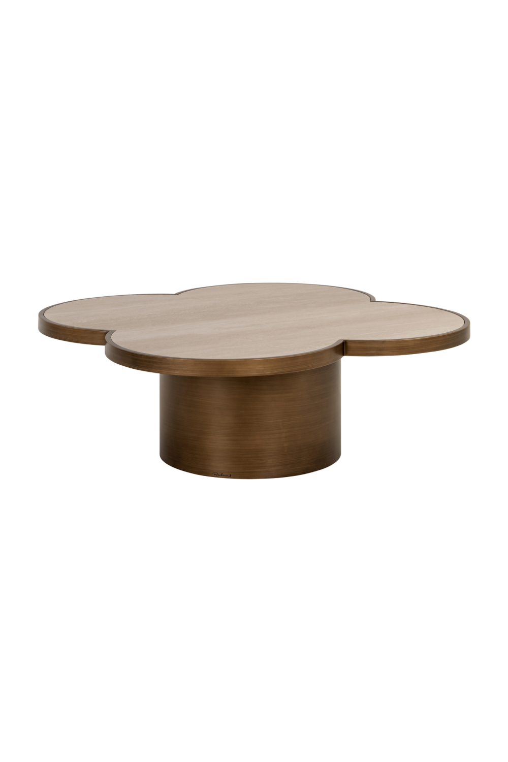 Travertine Ceramic Coffee Table | Oroa.com
